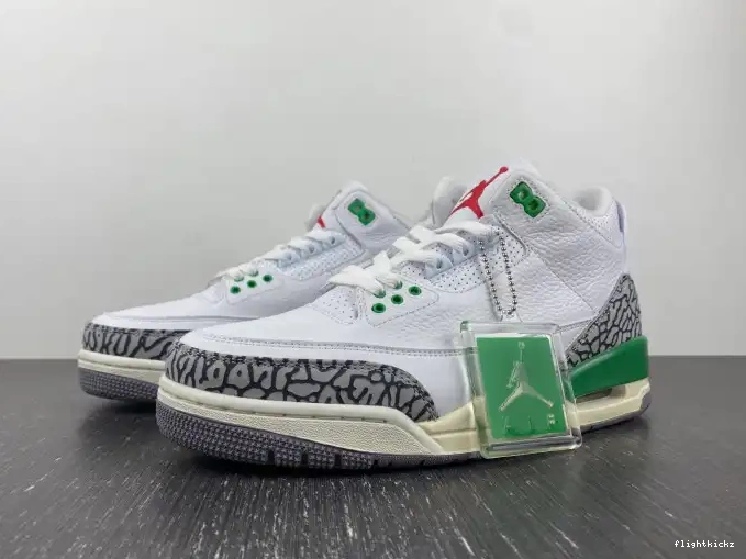 Green Lucky Retro Jordan 3 CK9246-136 (W) 0627